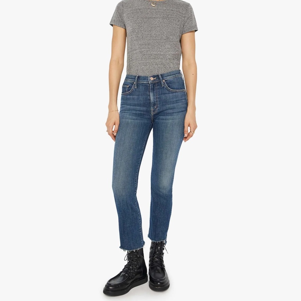 MOTHER The Insider Crop Step Fray | Girl Crush | Size 29